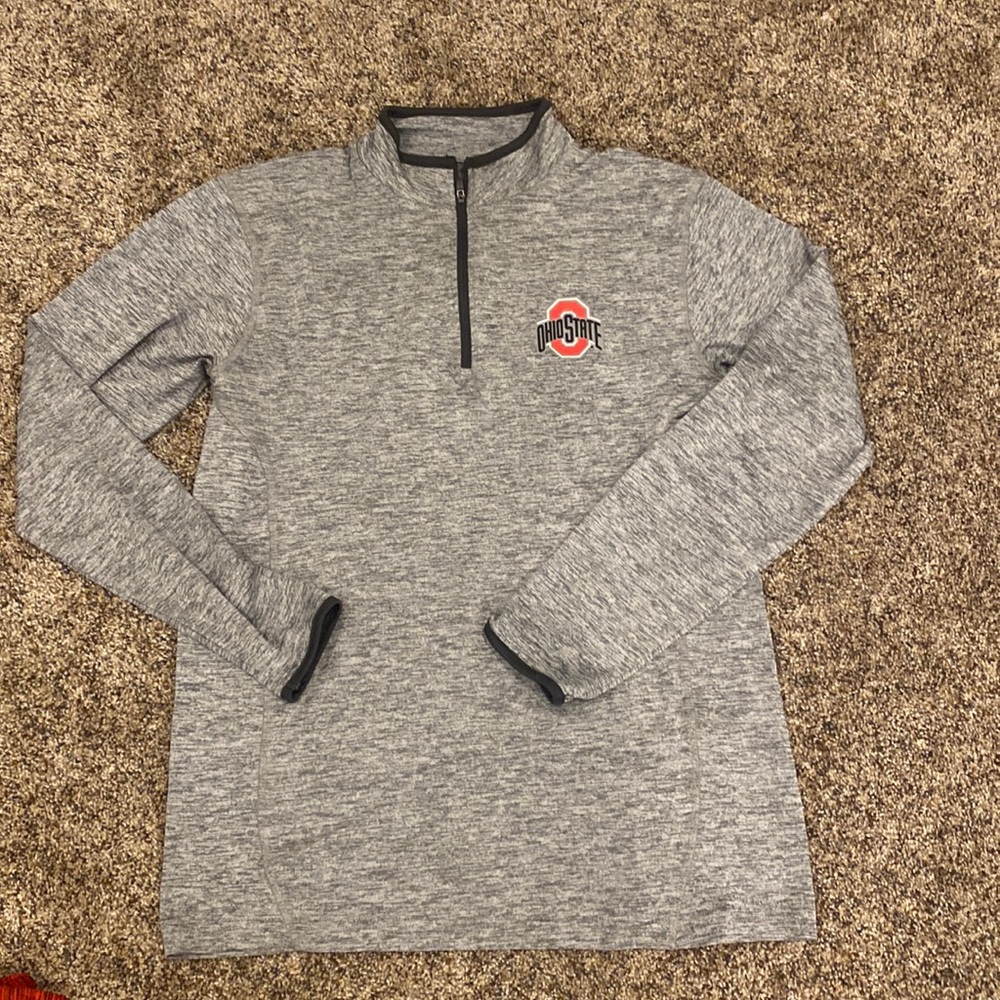 Ohio State 1/4 zip up size small